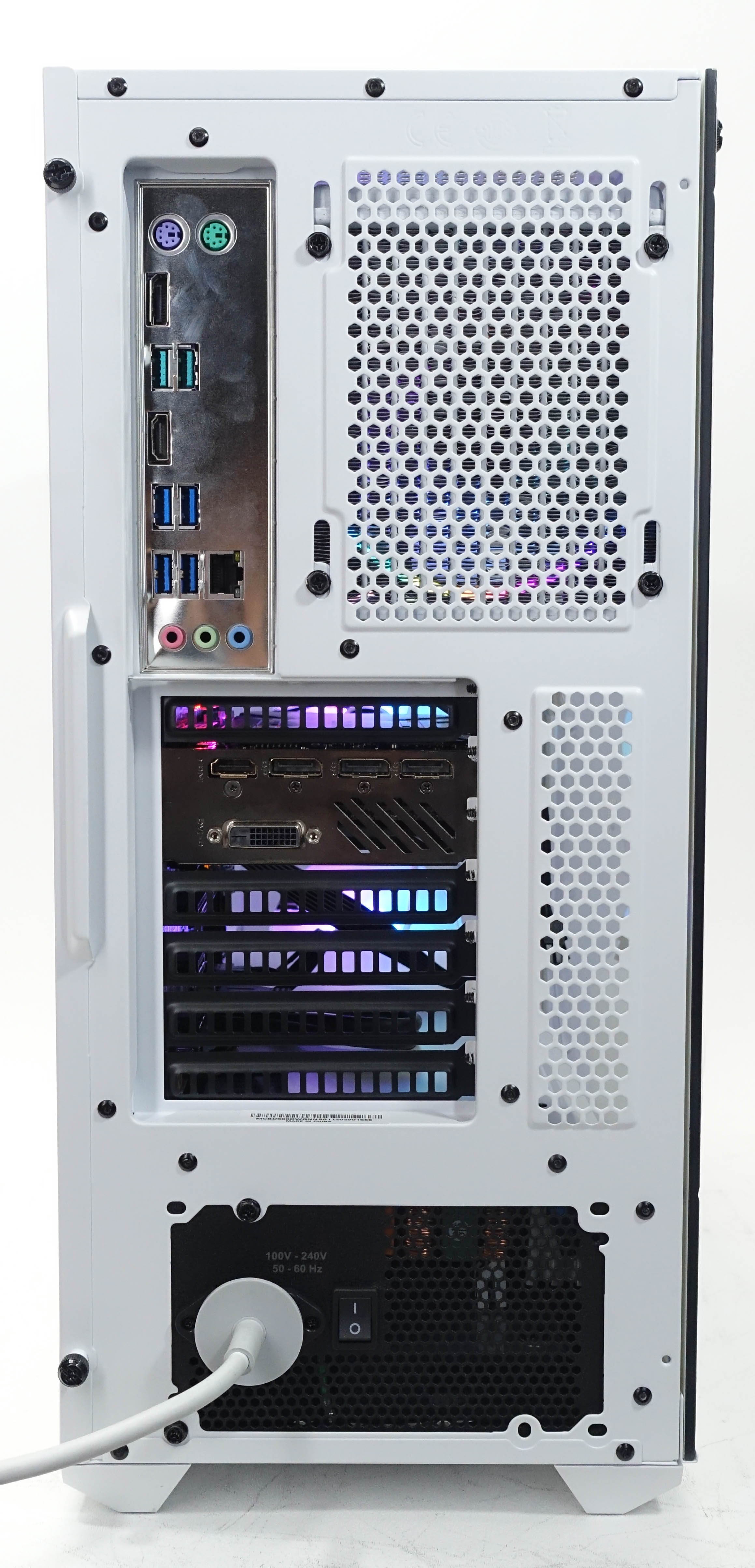Custom Gaming Desktop PC - Intel i5-8600k 3.6GHz - AMD RX 580 8GB - 16GB DDR4 RAM - 512GB NVME M.2 SSD (Solid State Drive) - 500w 80+ Bronze PSU - Wi-Fi