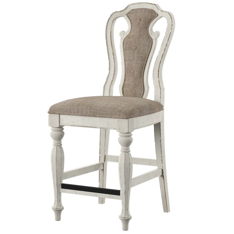 Counter Height Chair in Off-White - Liberty Furniture