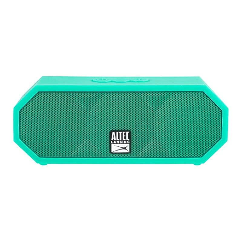 IMW457-MT Jacket H2O 2 Bluetooth Speaker, IP67 Waterproof, Shockproof And Snowproof Rated And It Floats Rating, 8 Hours Of Battery, Ultra Portable, Compact Design, Mint Mint Green