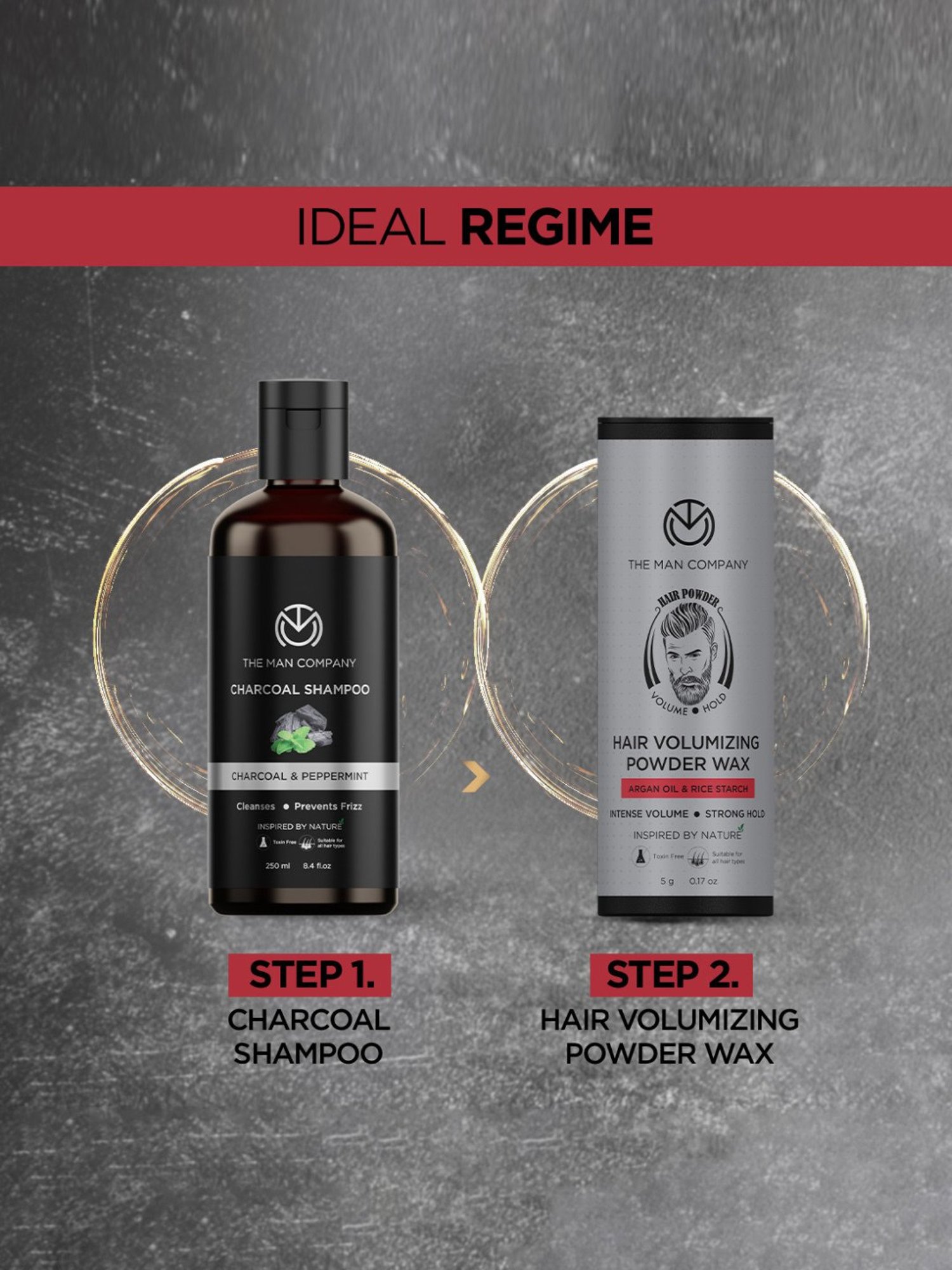 The Man Company Hair Volumizing Powder Wax - 5 gm