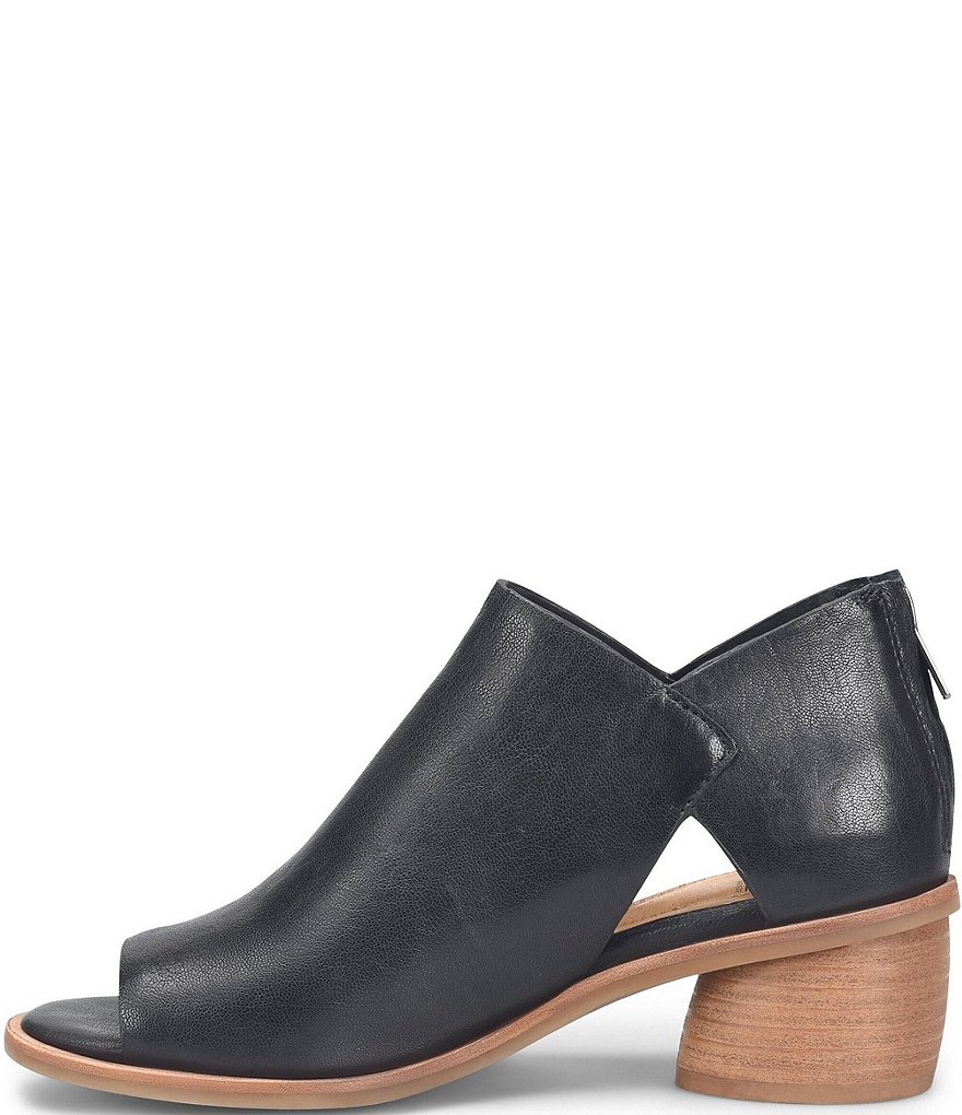 Sofft Carleigh Rounded Stack Heel Peep Toe Shooties