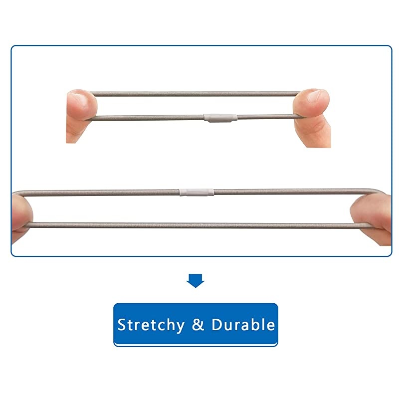 Universal Elastic Bands Replacement Antiaging Rubber Ring for Microphone Shock Mount Holder Clamp Clip Set of 4 Gray