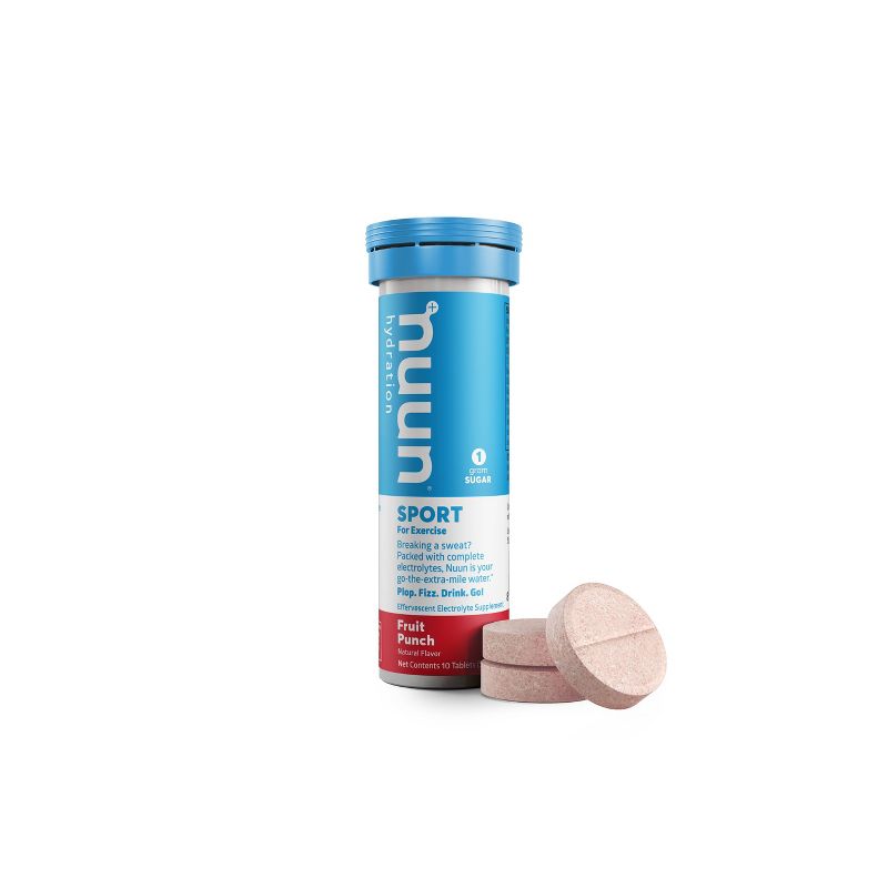 Nuun Hydration Sport Drink Tabs - Fruit Punch 10ct