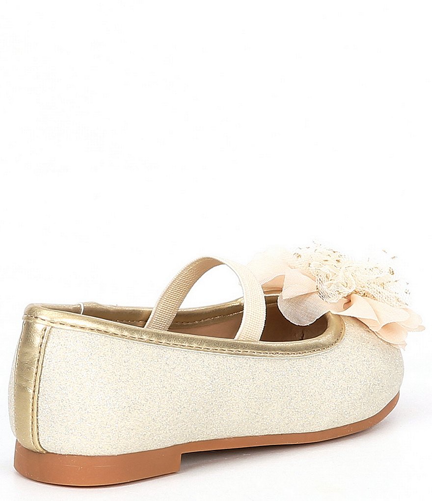 Copper Key Girls' Surely-T Glitter Ballet Flats (Toddler)