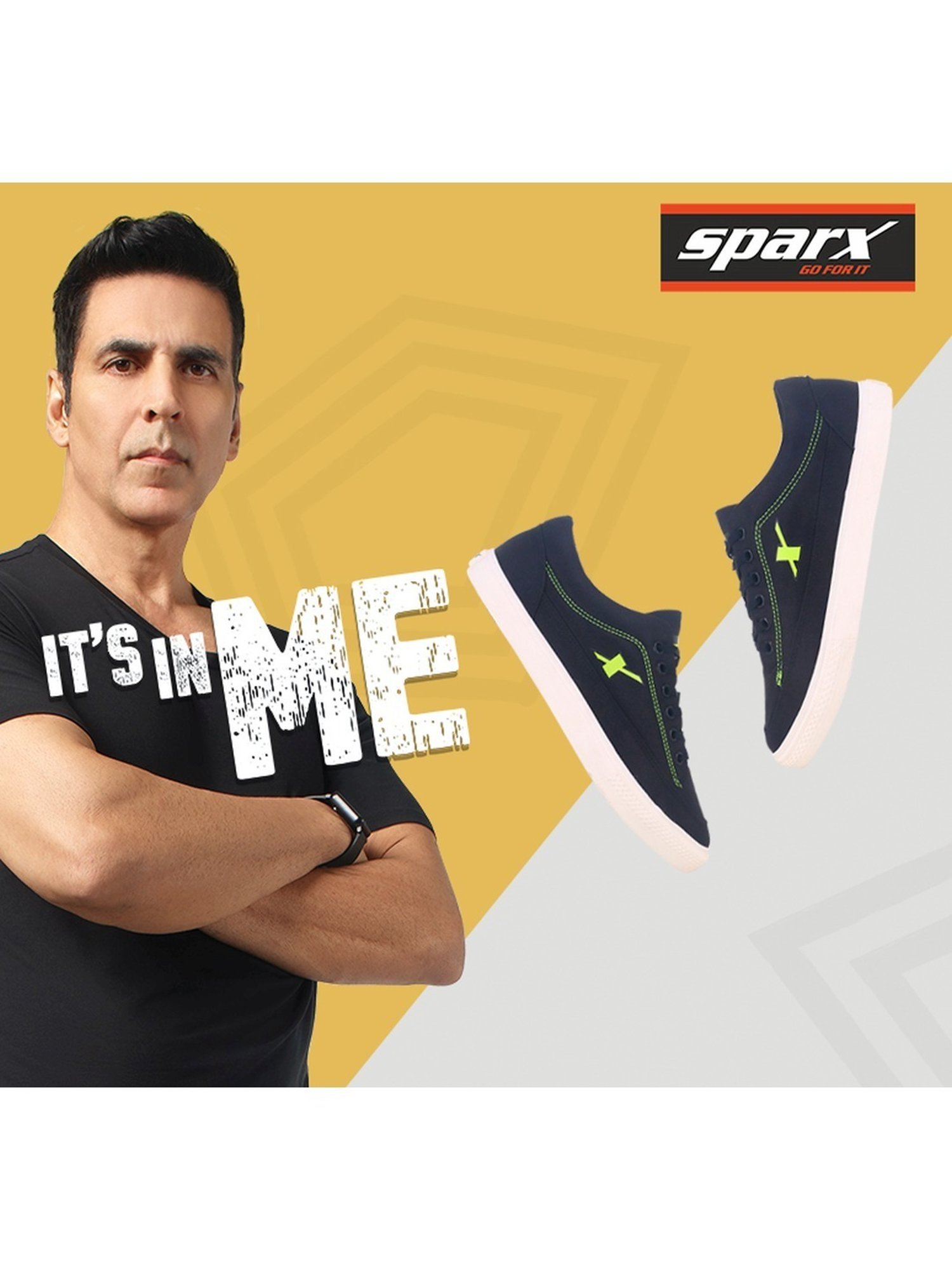 Sparx Men's Navy Casual Sneakers