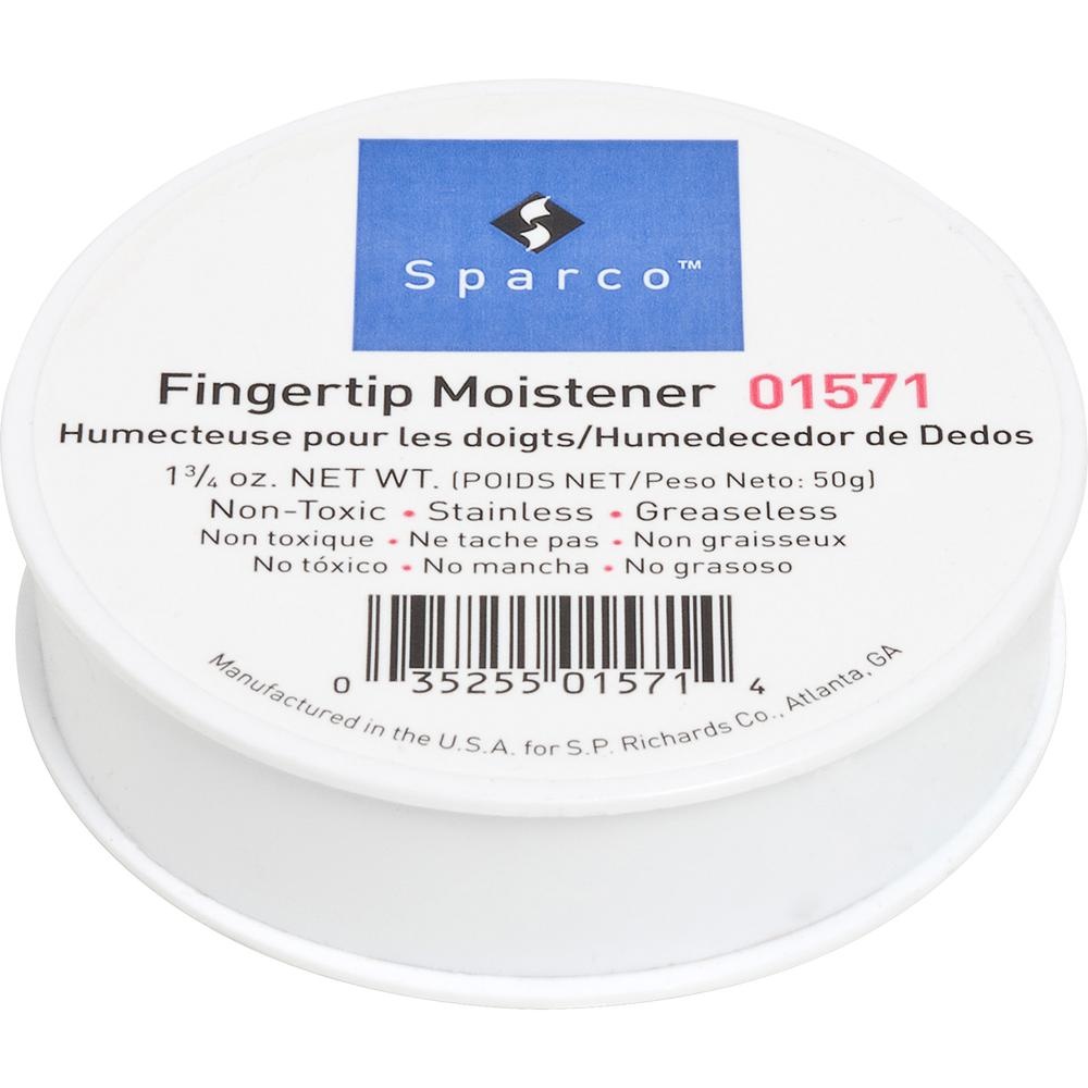 Sparco Fingertip Moistener Nonskid Back 1-3/4 oz. 01571