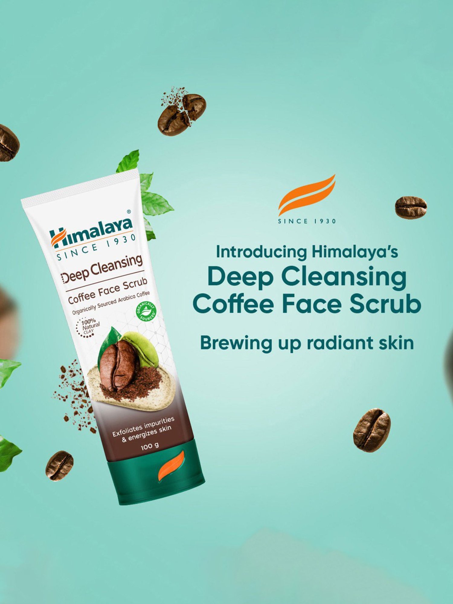 Himalaya Deep Cleansing Coffee Face Scrub - 100 gm
