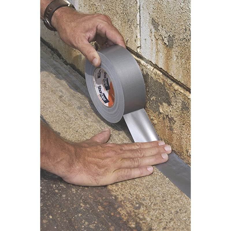 PC 618 Performance Grade, Co-Extruded Cloth Duct Tape, 48mm x 55m, Silver, 1 Roll (205265)