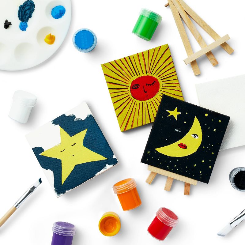 10pk Paintapalooza Stretched Canvas Party Pack - Mondo Llama™