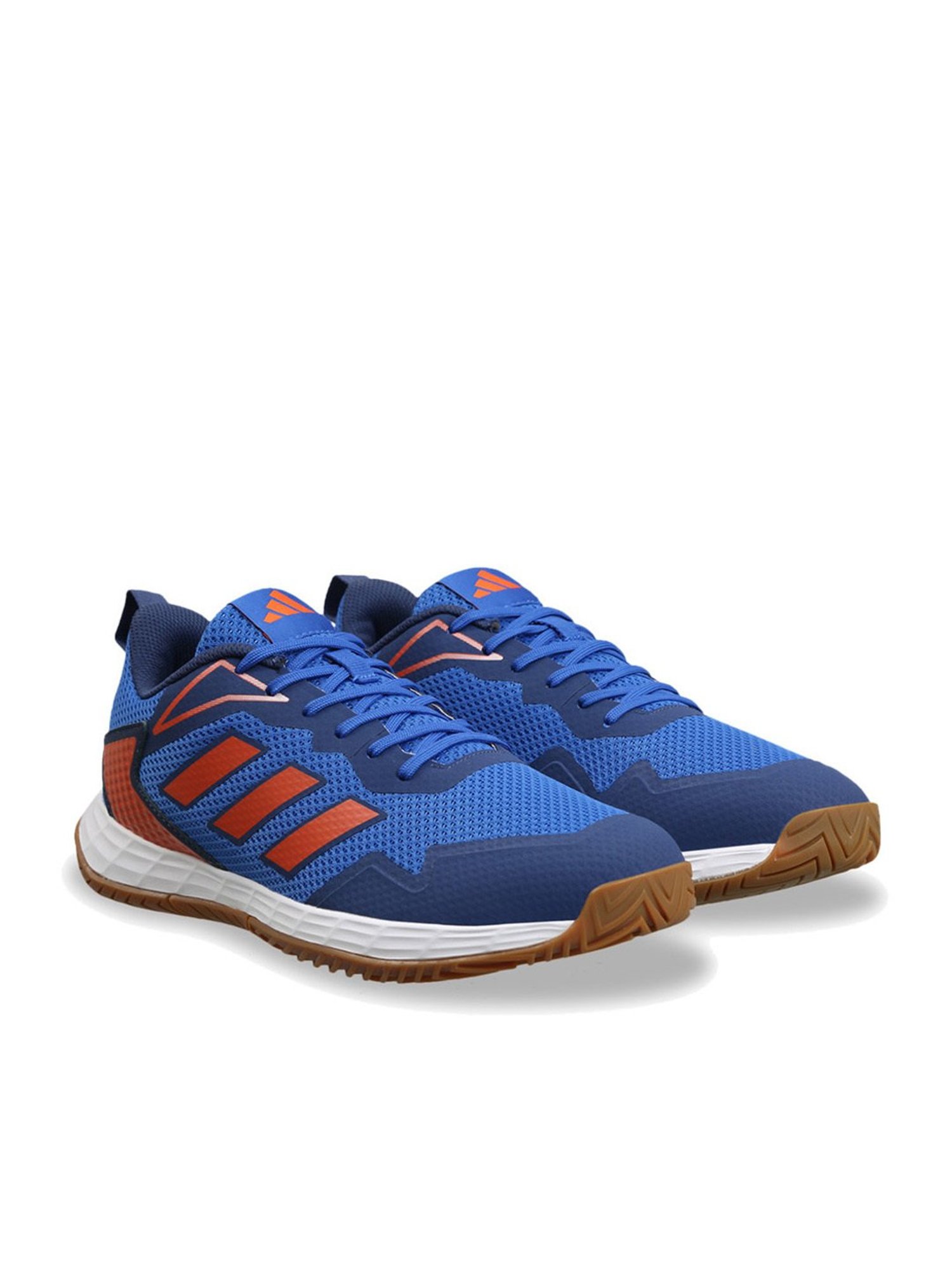Adidas Men's BASELINER V2 Blue Indoor Court Shoes
