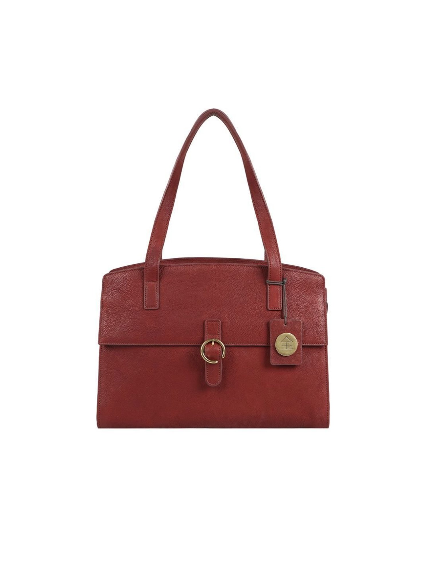 Hidesign Zen DAICHO 01 Red Solid Medium Handbag