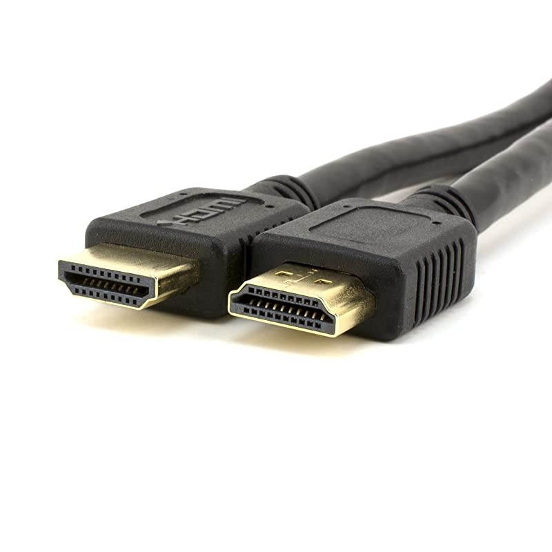 50FT 50 FT HDMI Cable HDMI Cable HDMI50FT GoldPlated High Speed HDMI Cable Support 3D | Ethernet | Audio Return for PS4 PC HDTV