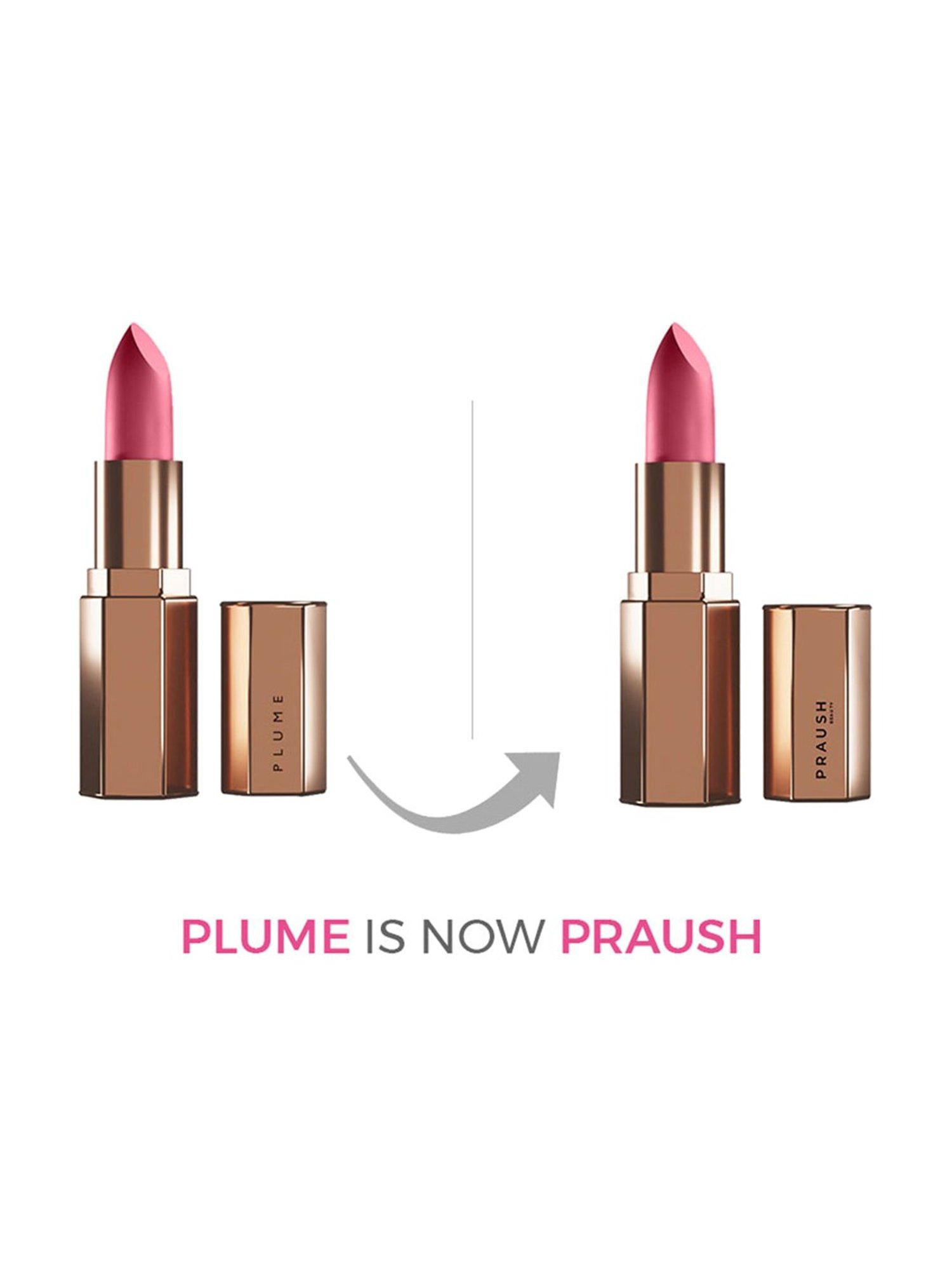 Praush Beauty Plush Matte Lipstick Muavening - 5 gm