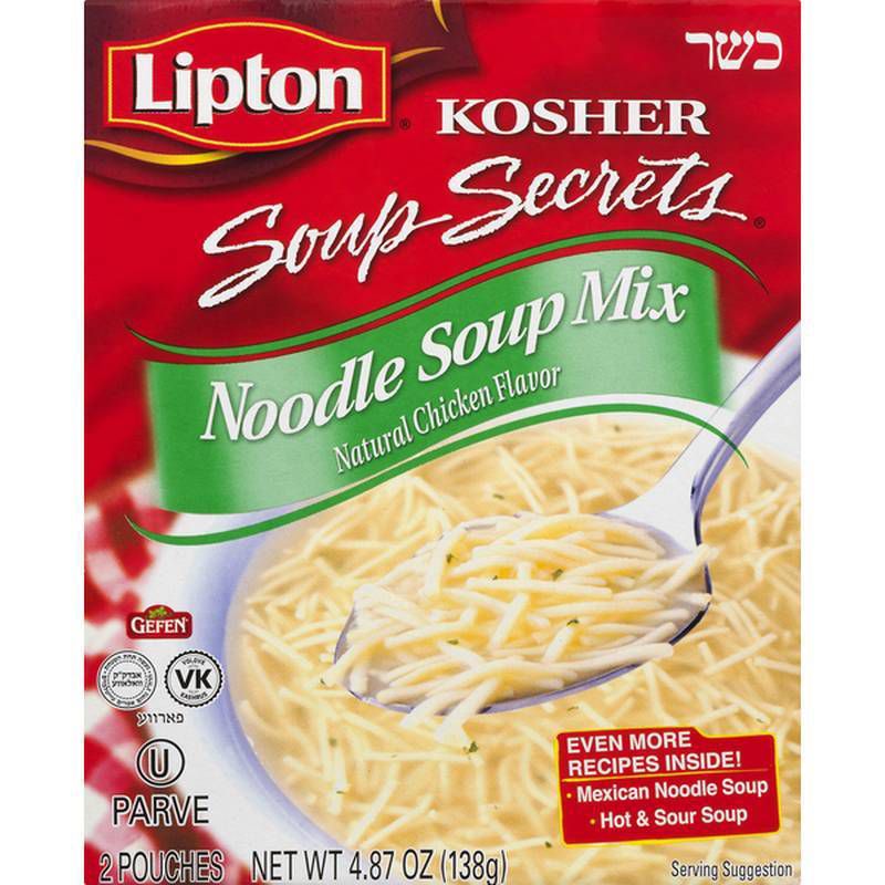 Lipton Kosher Noodle Soup 4.09oz