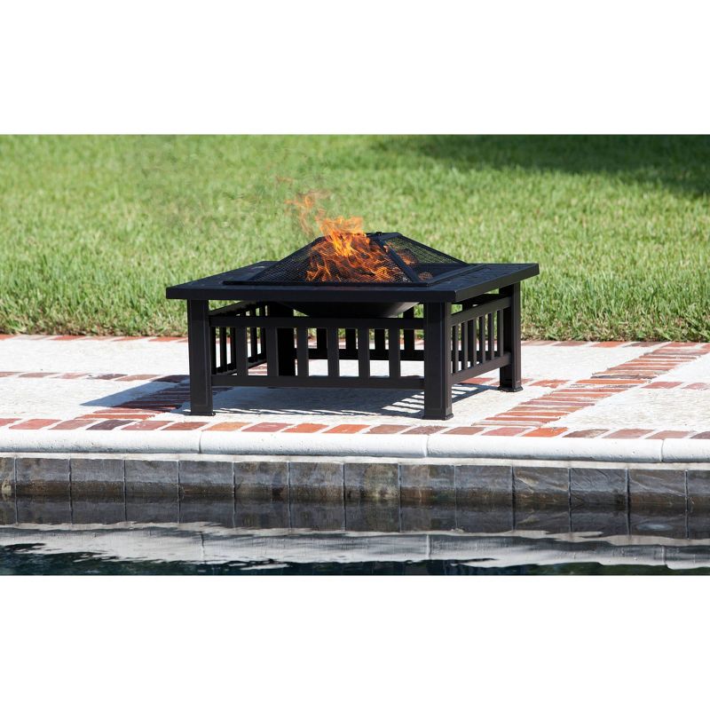 Stonemont Square Fire Pit - Fire Sense