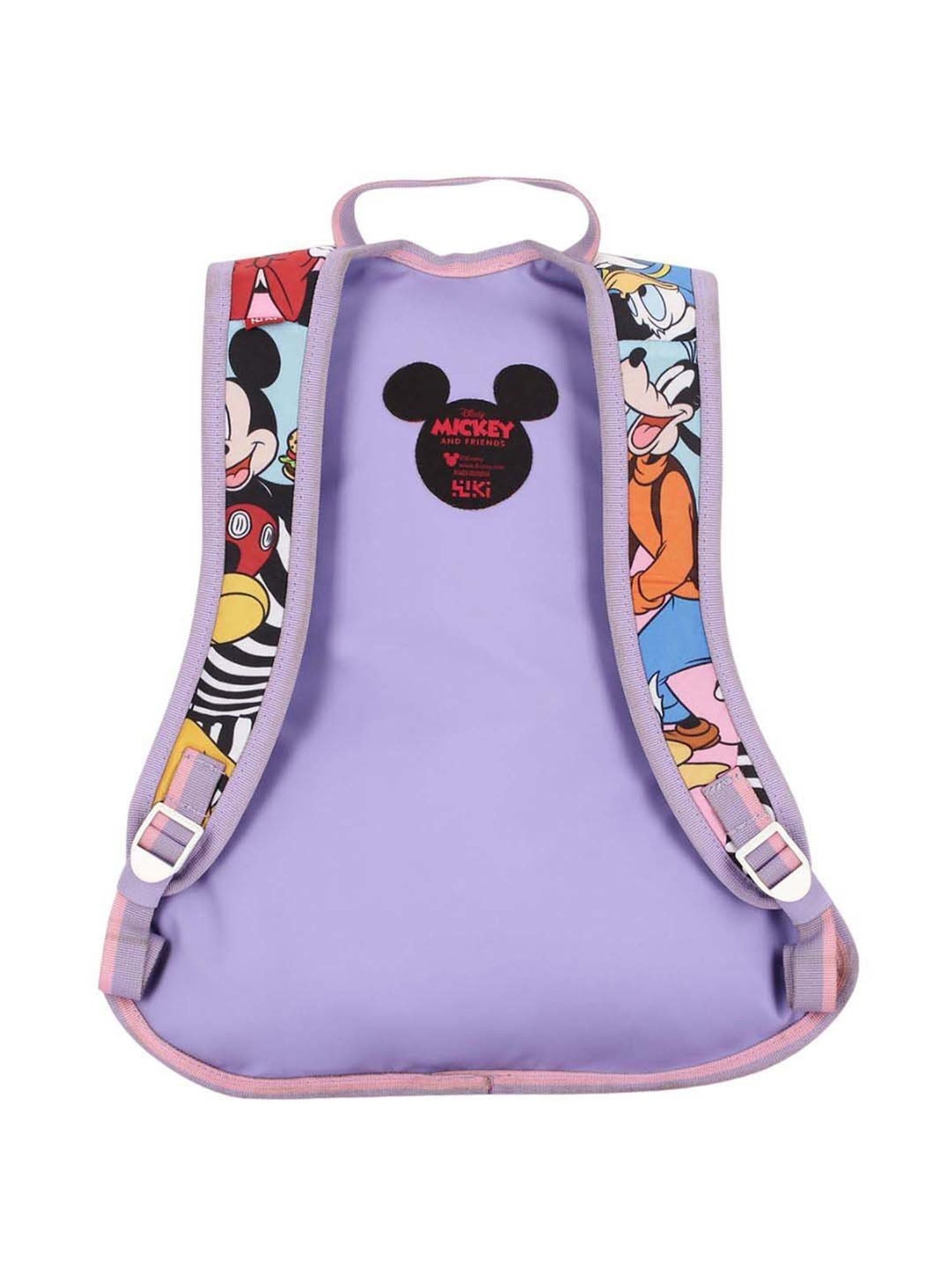 Wiki Mickey 15 Ltrs Purple Medium Backpack