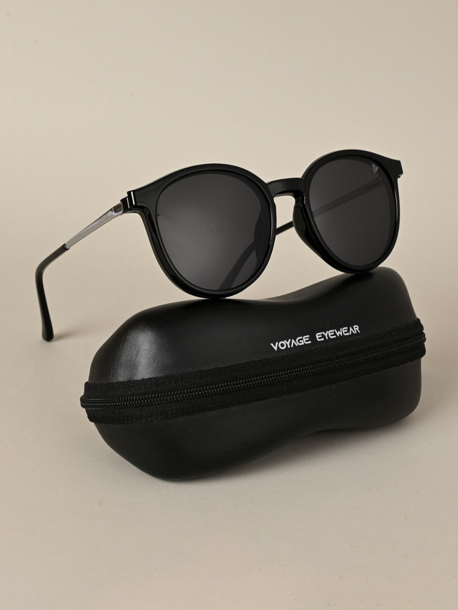 Voyage Clear Wayfarer UV Protection Unisex Sunglasses