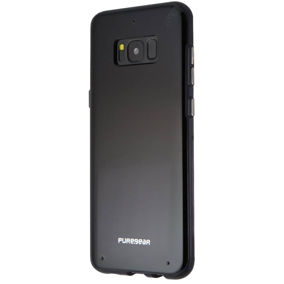 PureGear Slim Shell Series Protective Case Cover for Galaxy S8+ - Black