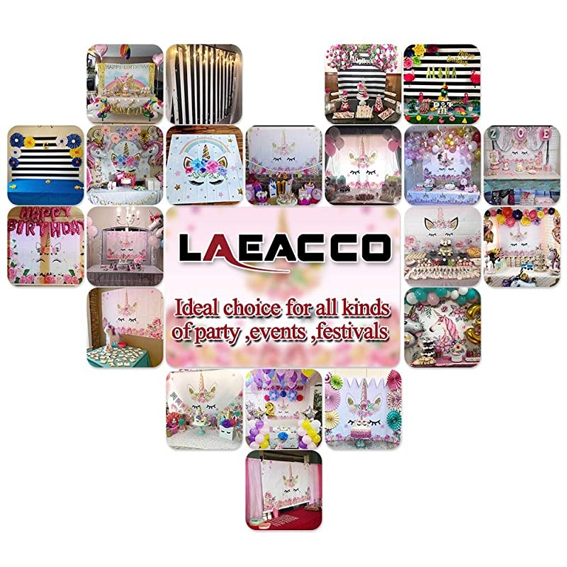 7x5FT Vinyl Backdrop Pink Unicorn Party Photography Background Roses Flowers Edge Pattern Sweet Cute Gold Star Background Birthday Baby Shower Ifant Toddlers Girls Photo Backdrop Studio Props