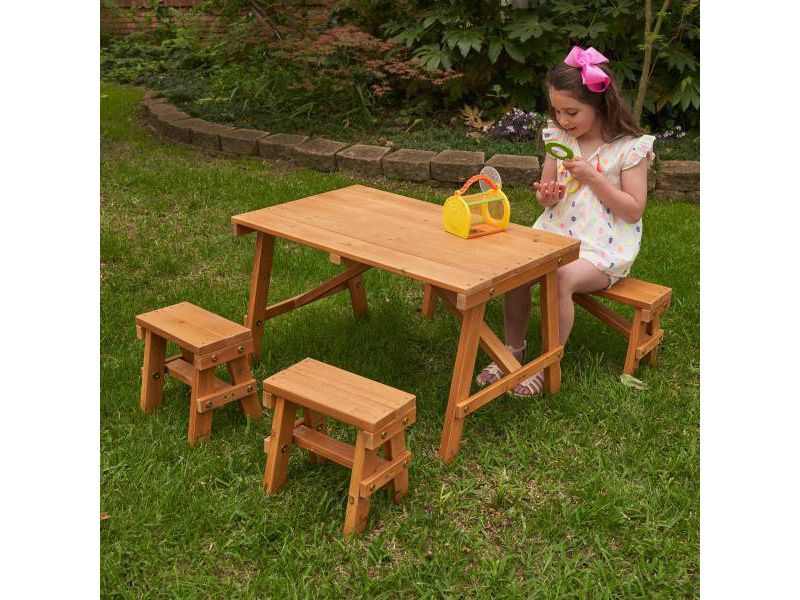 KidKraft Outdoor Picnic Table Set