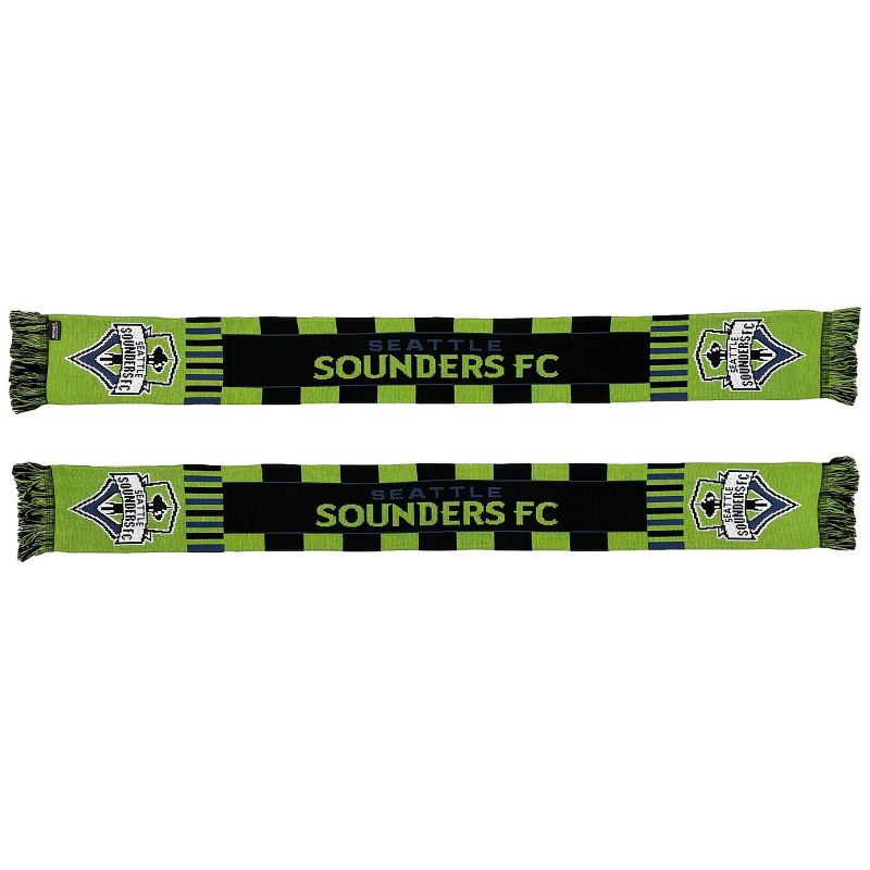 MLS Seattle Sounders Wordmark Bars Scarf