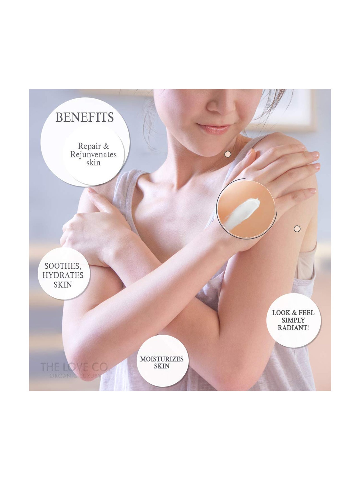 The Love Co. Cherry Blossom Body Yogurt - 200 gm