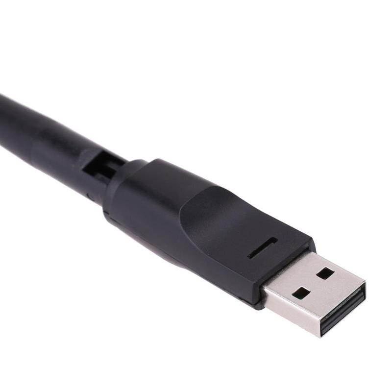 1 pcs WiFi Adapter 150Mbps 2dBi Antenna PC Laptop USB Wi Fi Receiver 802.11b/n/g High Gain Ethernet Wireless Network Card