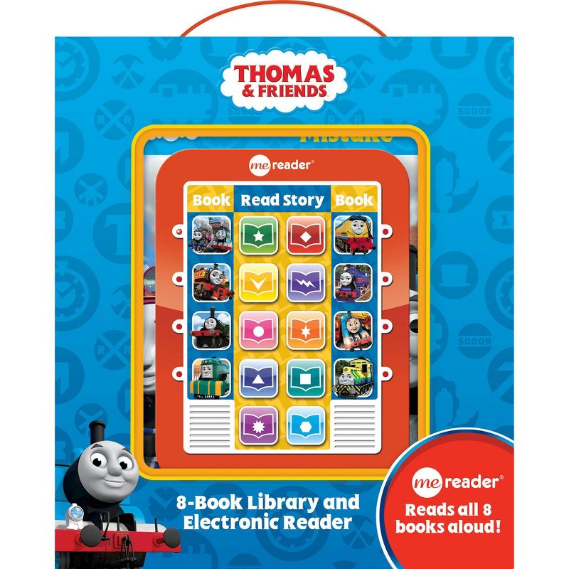 Pi Kids Thomas the Tank Engine & Friends Electronic Me Reader and 8-Book Library Boxed Set