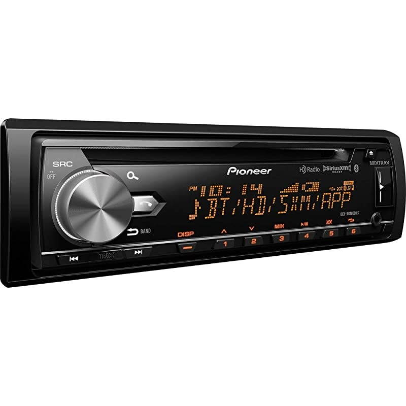 DEHX8800BHS CD Receiver with MIXTRAX Bluetooth HD Radio and SiriusXM Ready