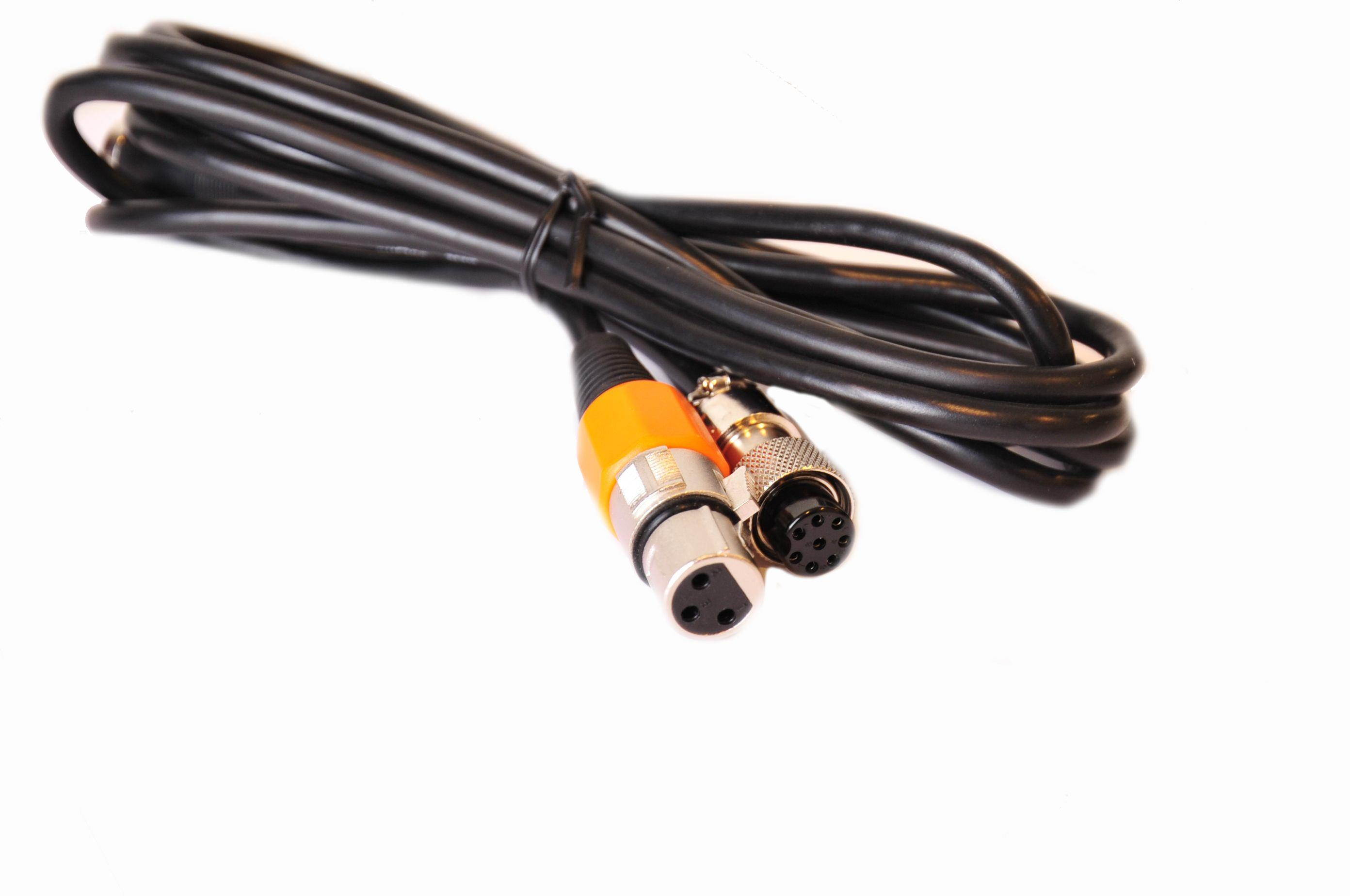 Heil Sound CC-1-XLR-Y-BAL Mic adapter cable, XLR bal.: Yaesu 8-pin