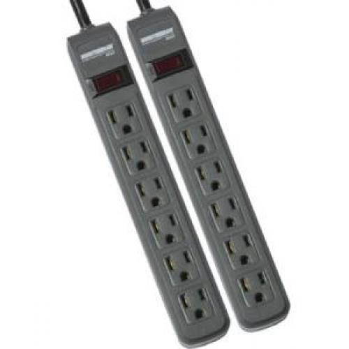 MINUTEMAN MMS362P MMS Series 6 Outlet Surge Suppressor Twin Pack