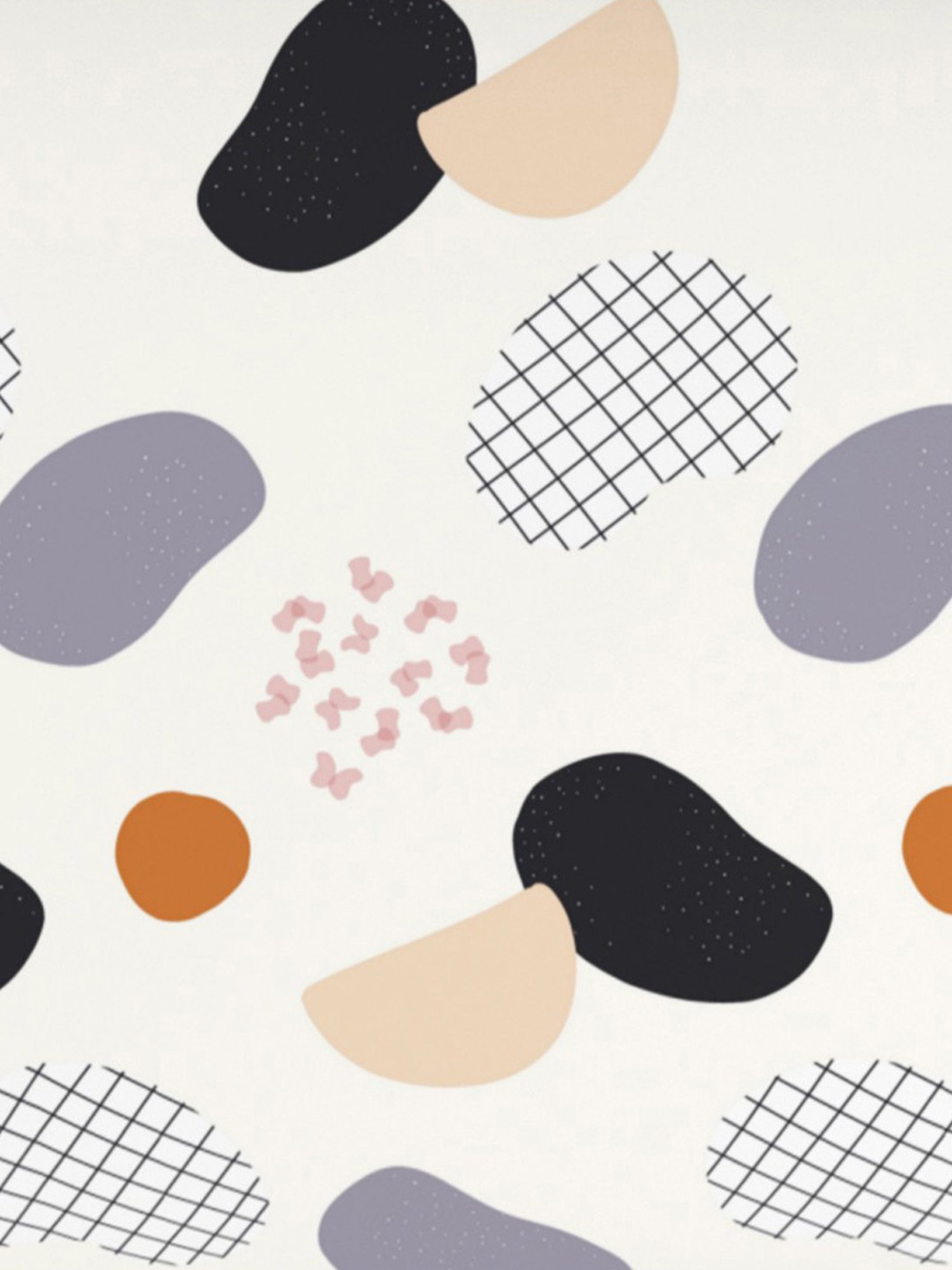 Welspun Geometric White 144 TC Microfiber Double Dohar