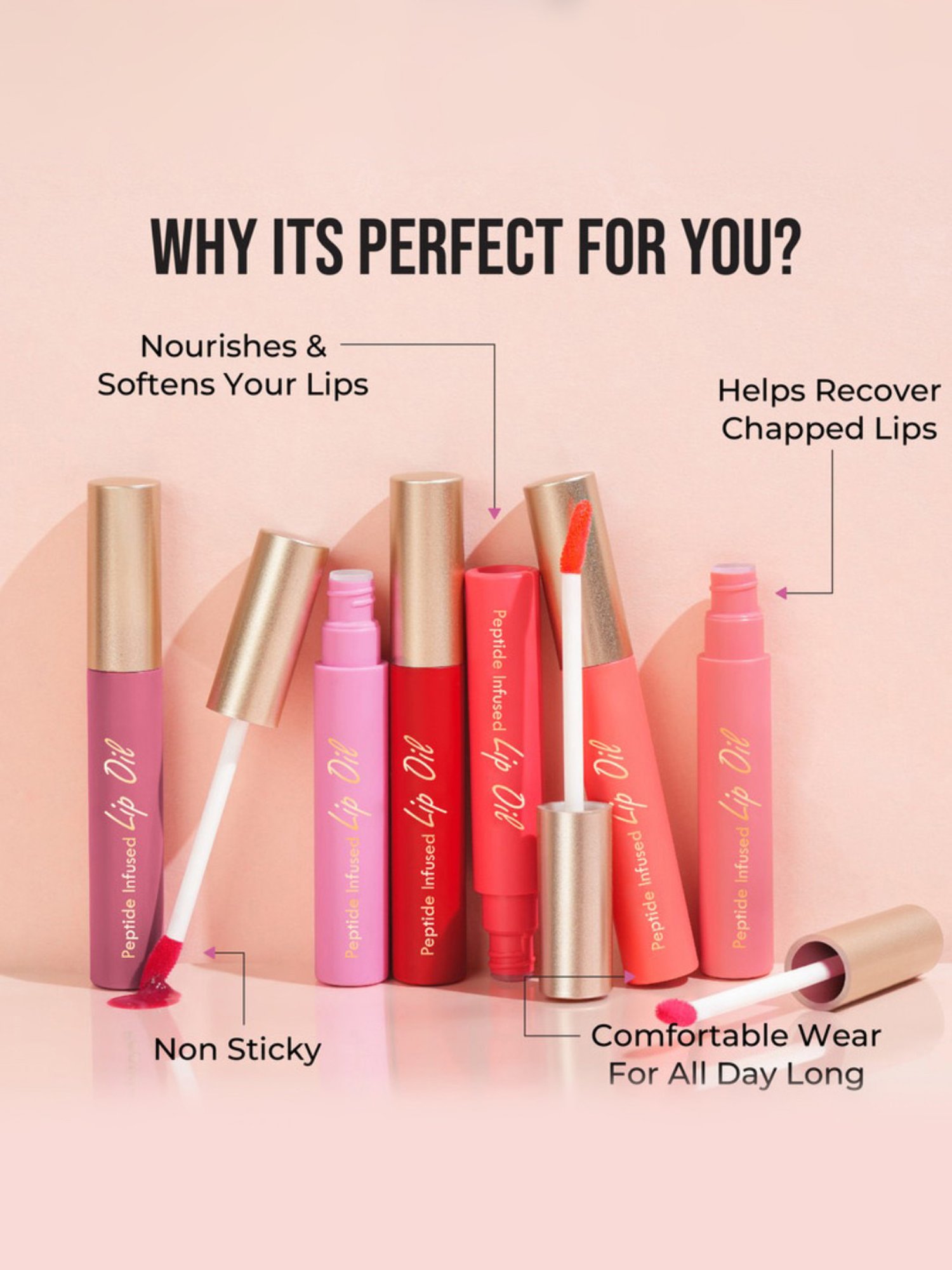 Glowiest Effortless Glow Lip Oil 003 Berry - 5 ml