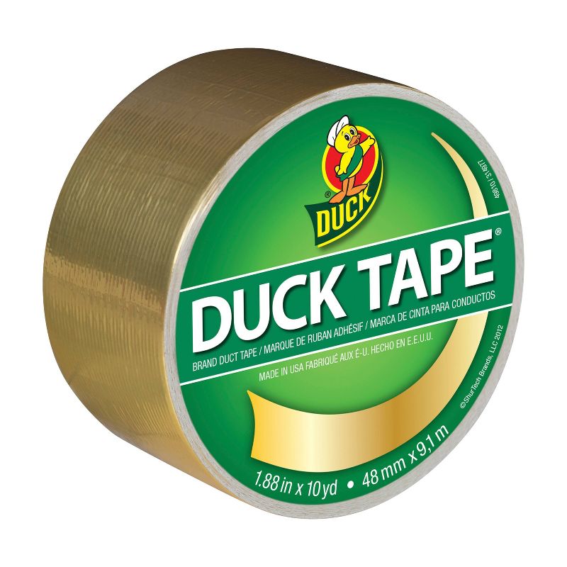 Duck 3pk 1.88" x 10yd Duct Tape Gold
