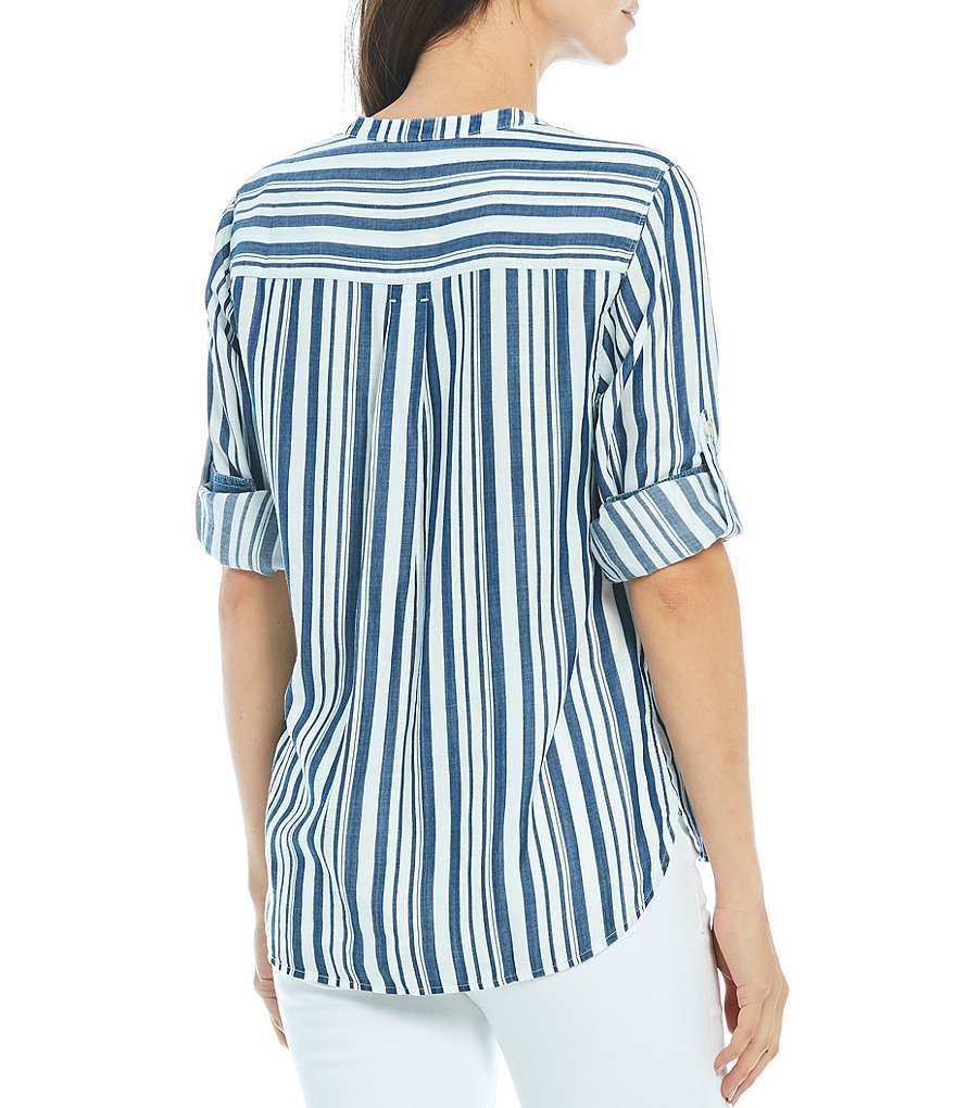 Tommy Bahama Mission Beach Stripe Long Sleeve Shirt