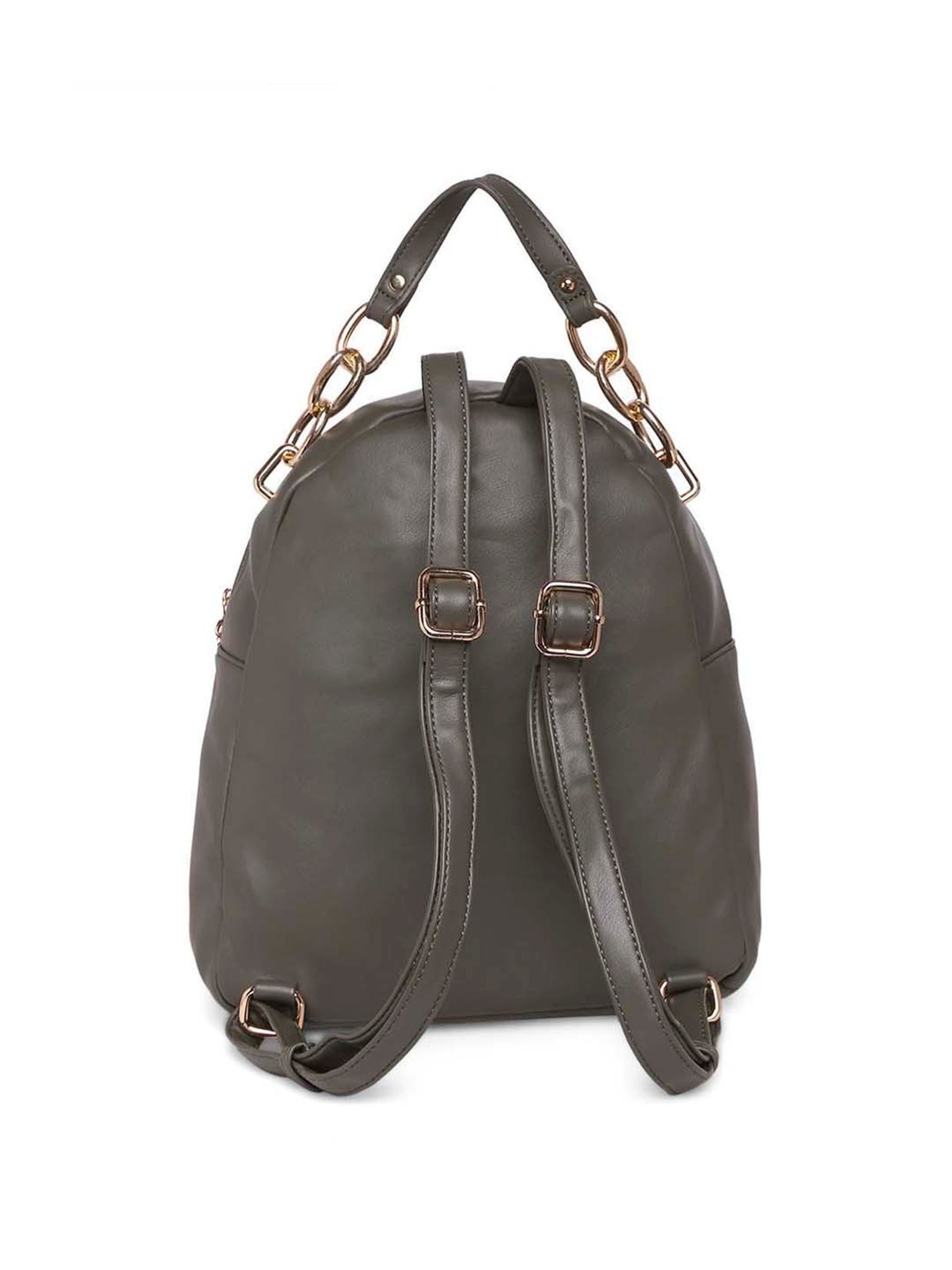 Tohl Fenwick Black Leather Medium Backpack