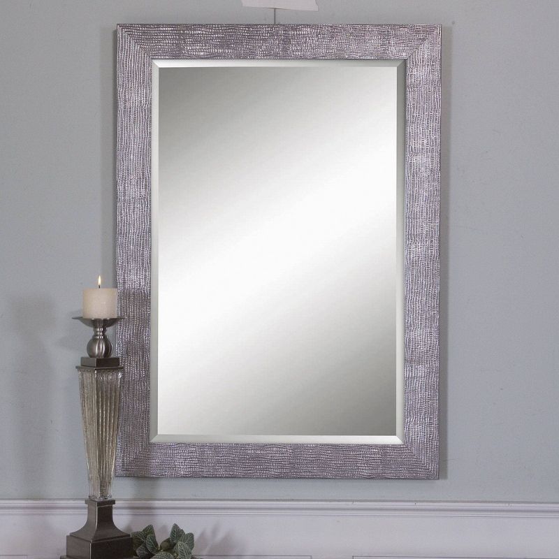 Rectangle Tarek Decorative Wall Mirror Silver - Uttermost