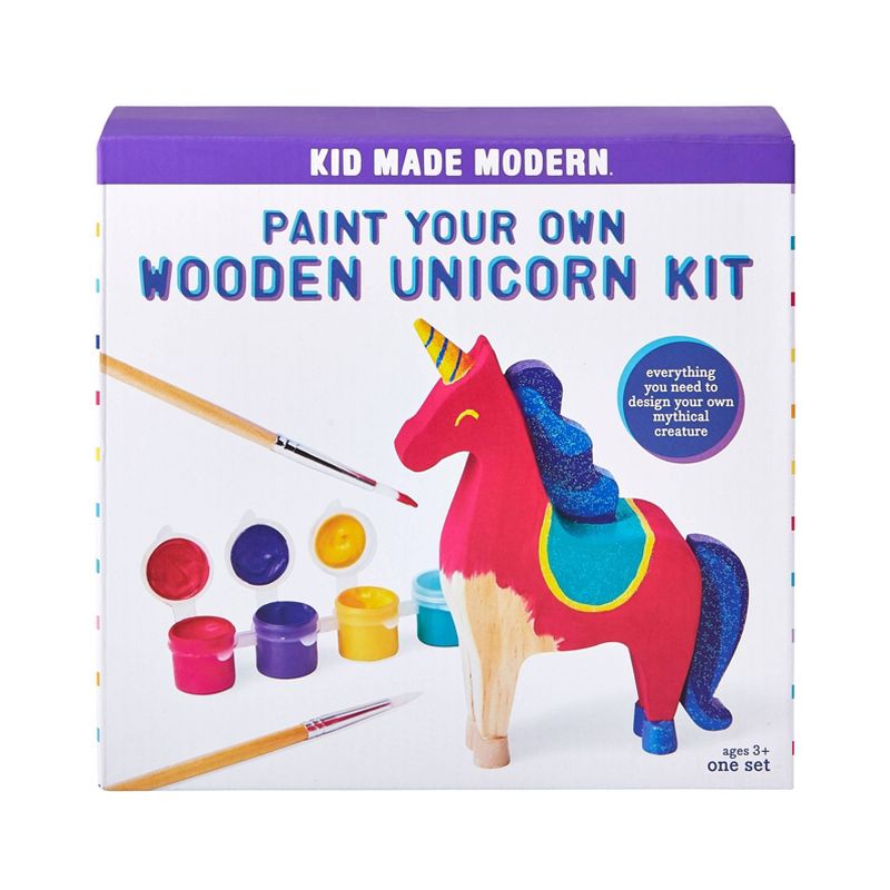 Kid Made Modern Paint Your Own Wooden Unicorn Kit