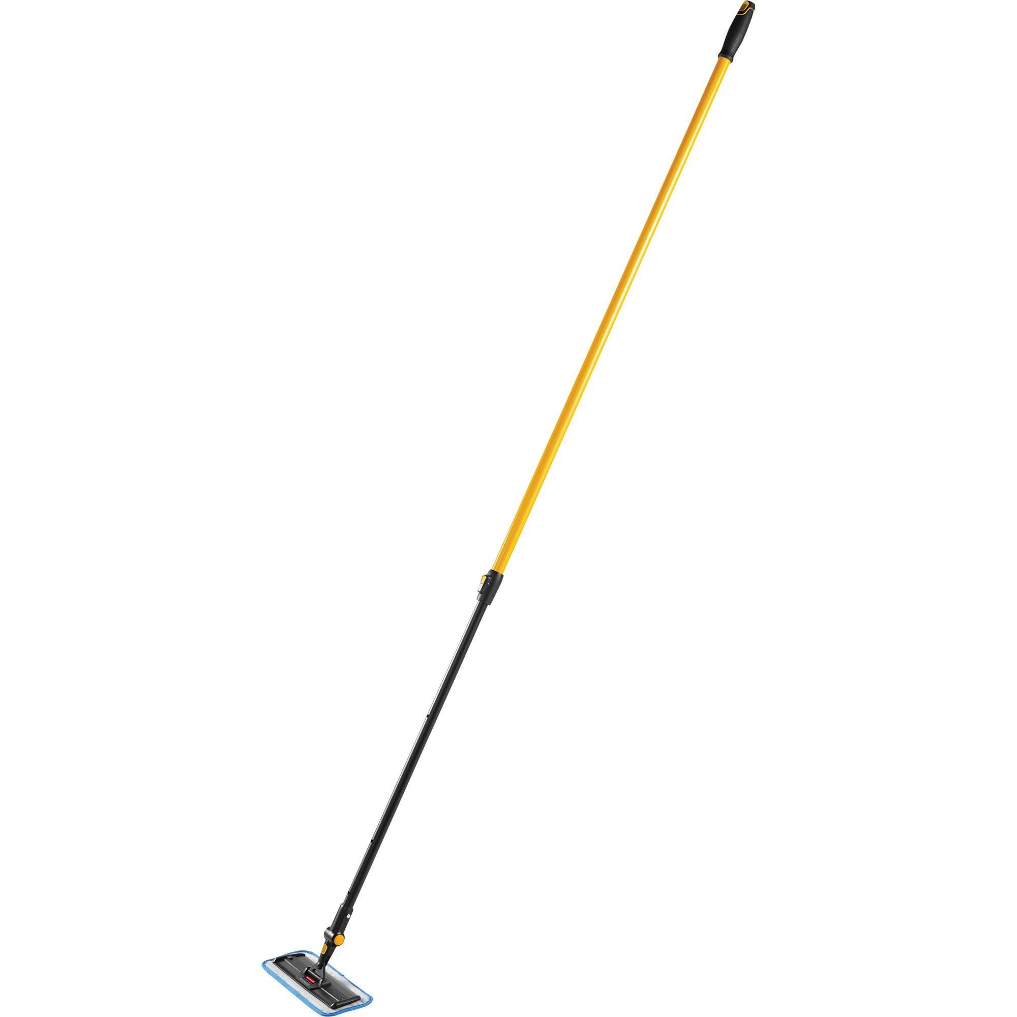 Rubbermaid Commercial 2018824 Maximizer 10 ft. Overhead Cleaning Tool, Yellow