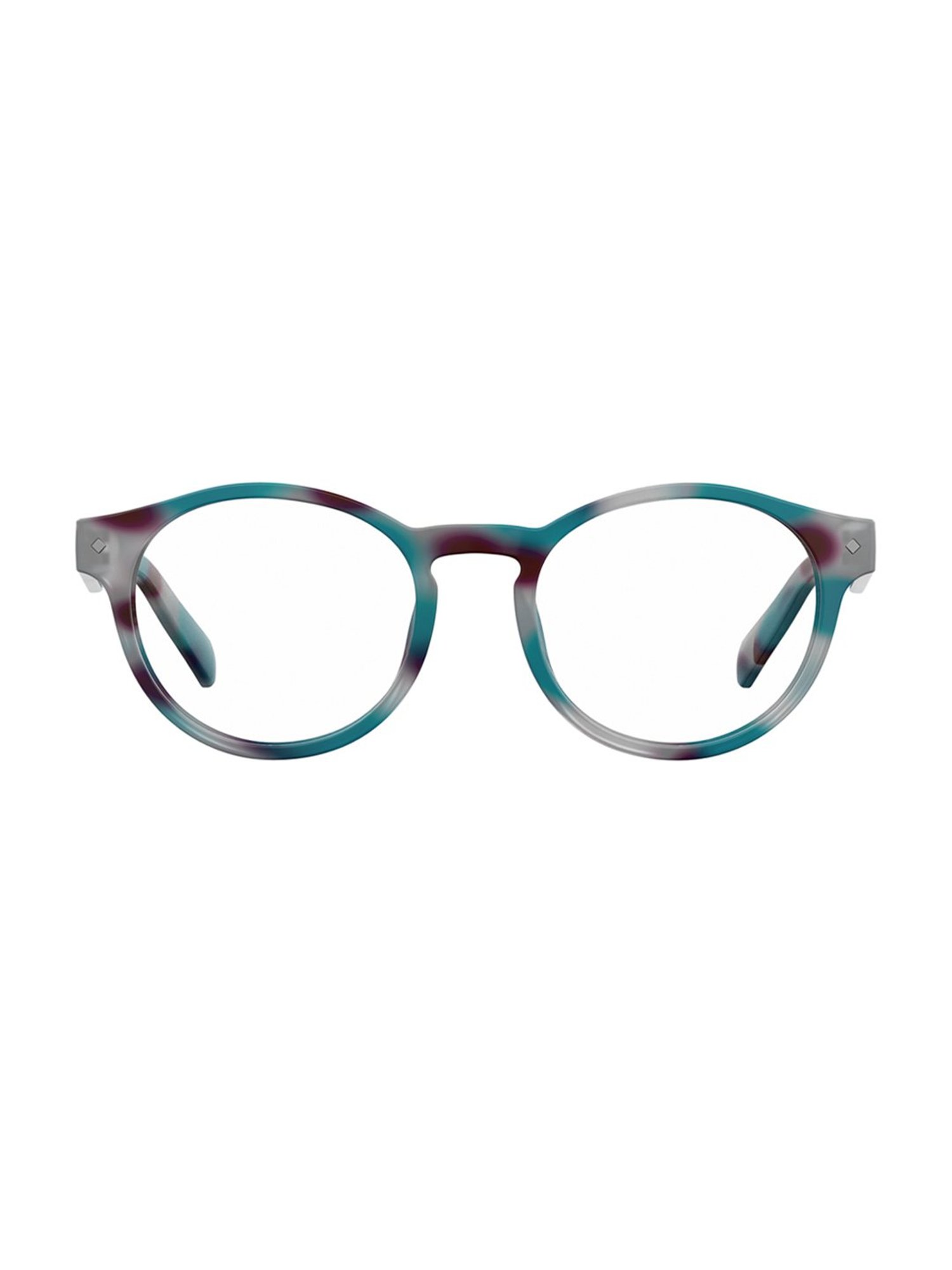 Lenskart Blu LB E14453 Green Full Rim Round Zero Power Computer Glasses
