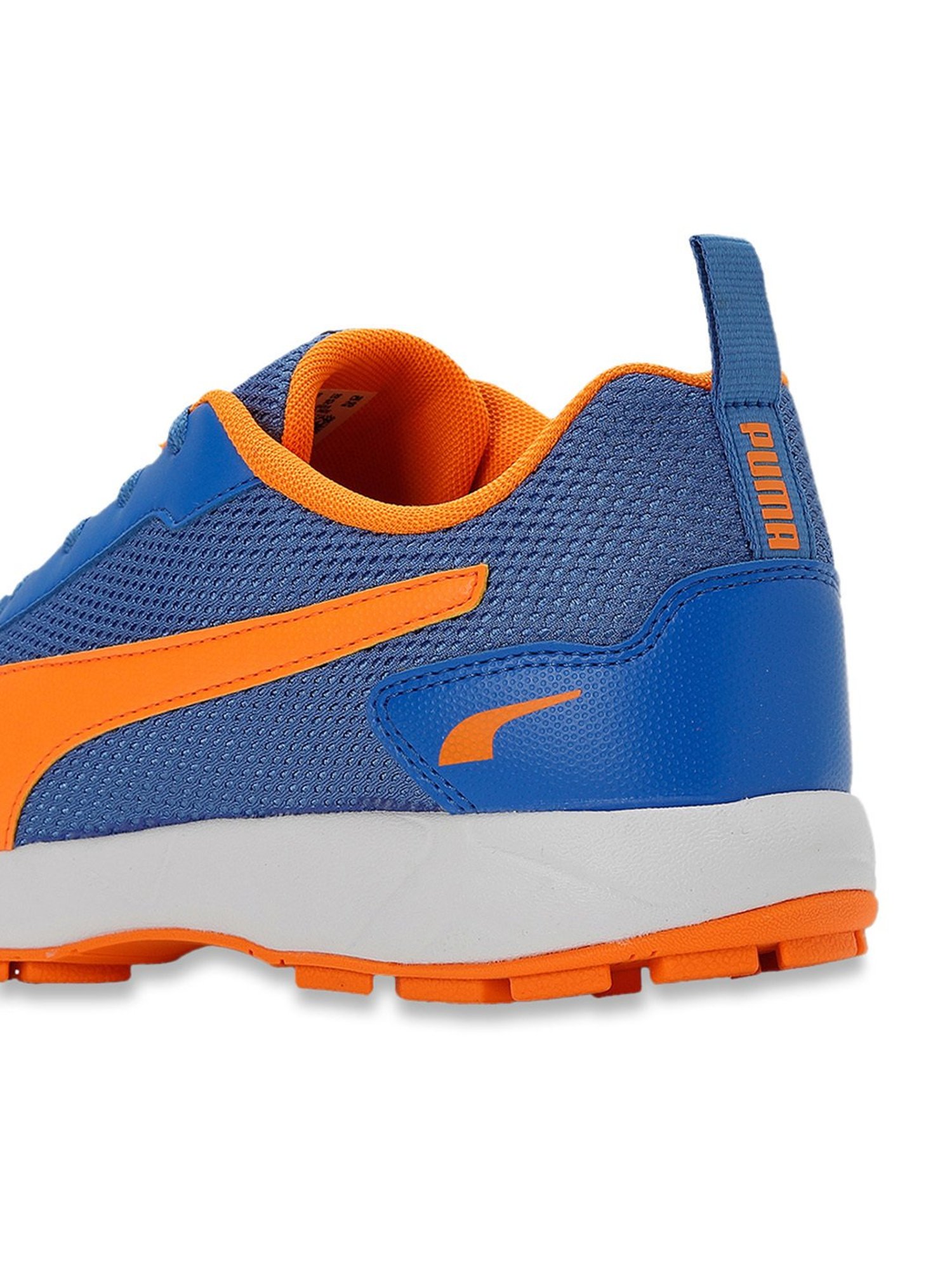 Nivia Men's Track and field-100 Orange Cricket Shoes