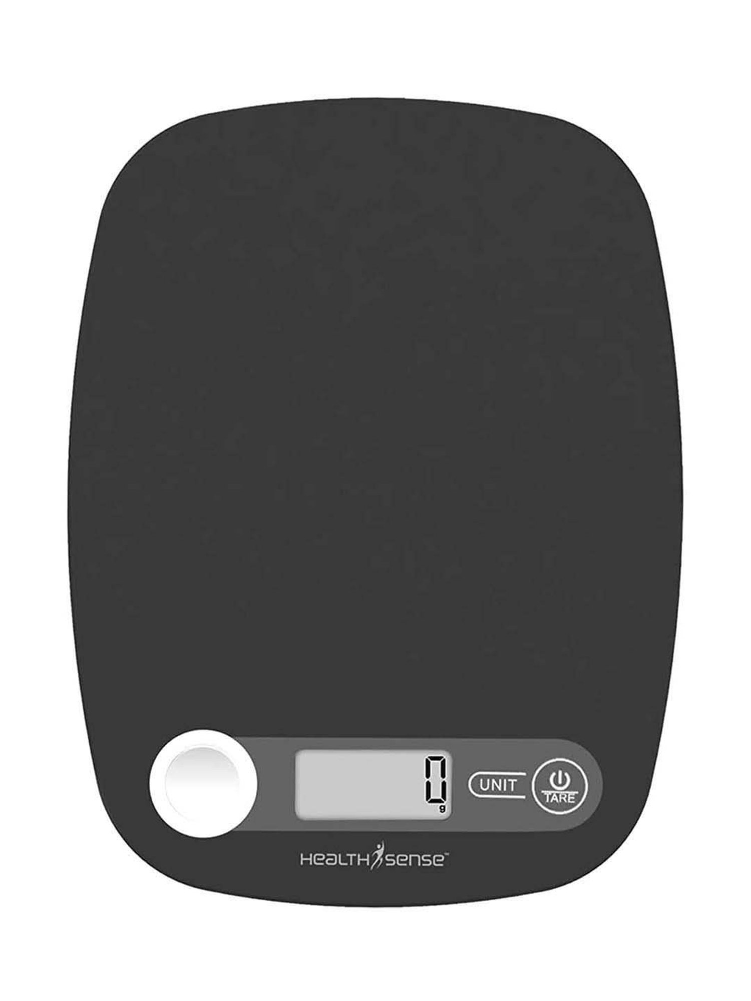 HealthSense Chef-Mate KS-40 Digital Kitchen Weighing Scale (Black)
