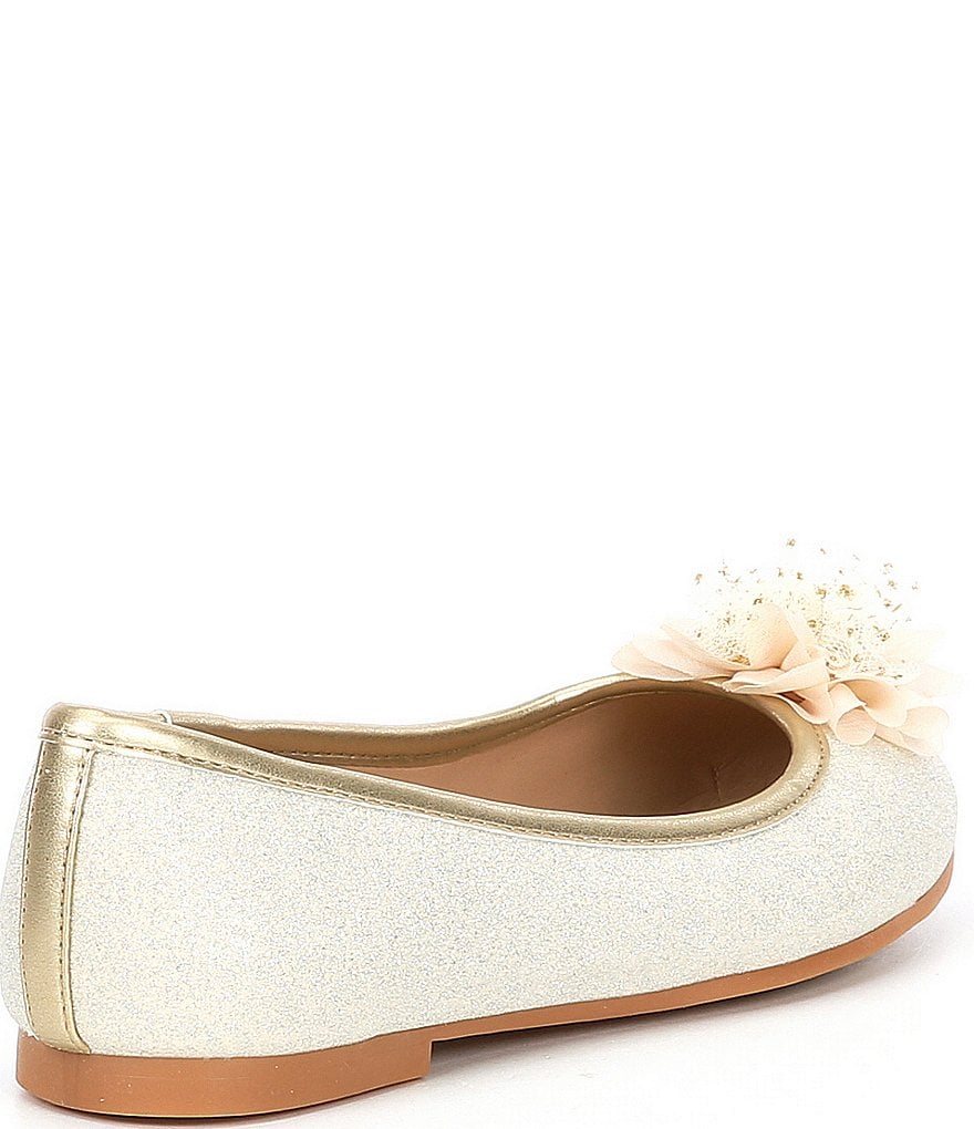 Copper Key Girls' Surely Glitter Ballet Flats (Youth)