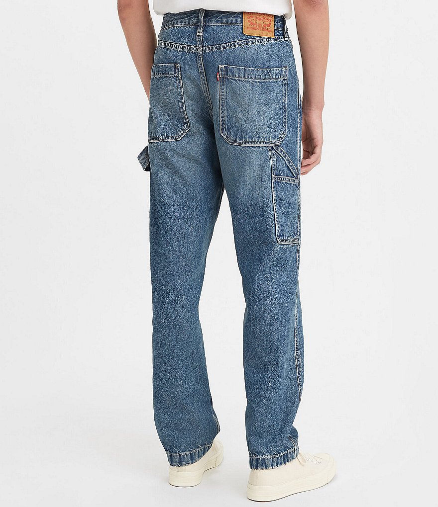 American Eagle Blue Cotton Regular Fit Jeans