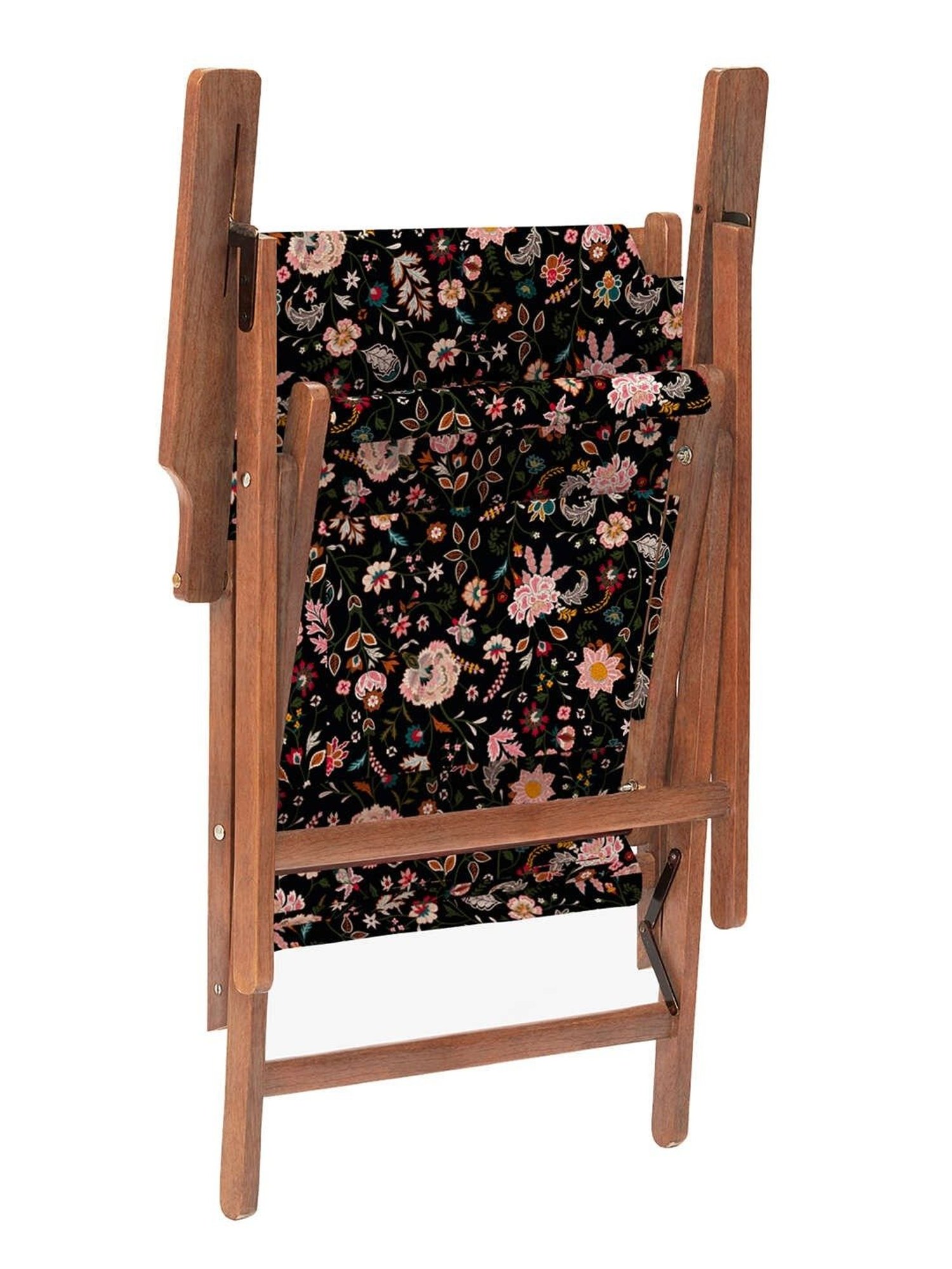 Durian Melania Cigar Brown Fabric Rocker Chairs