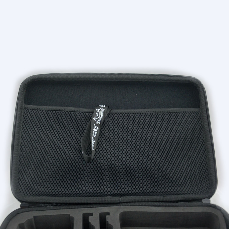 Carbon Fiber Style 13" Professional Extra Thick Anti-shock Waterproof EVA Protective Case for GoPro Hero 4/3+ /3/2/SJ4000/5000