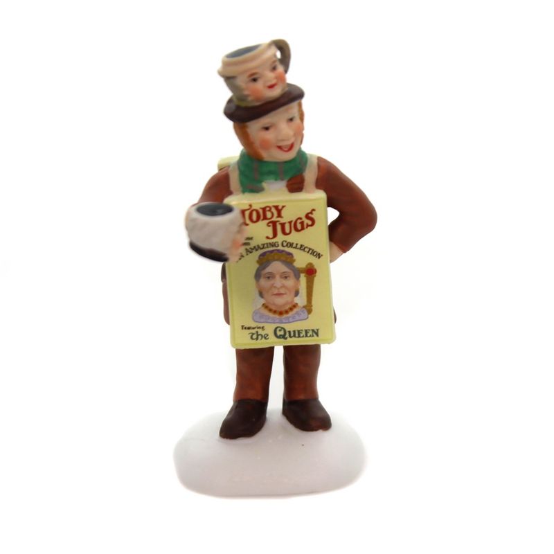 Department 56 Accessory 2.5" Toby Street Vendor Dickens Village Jugs  -  Decorative Figurines
