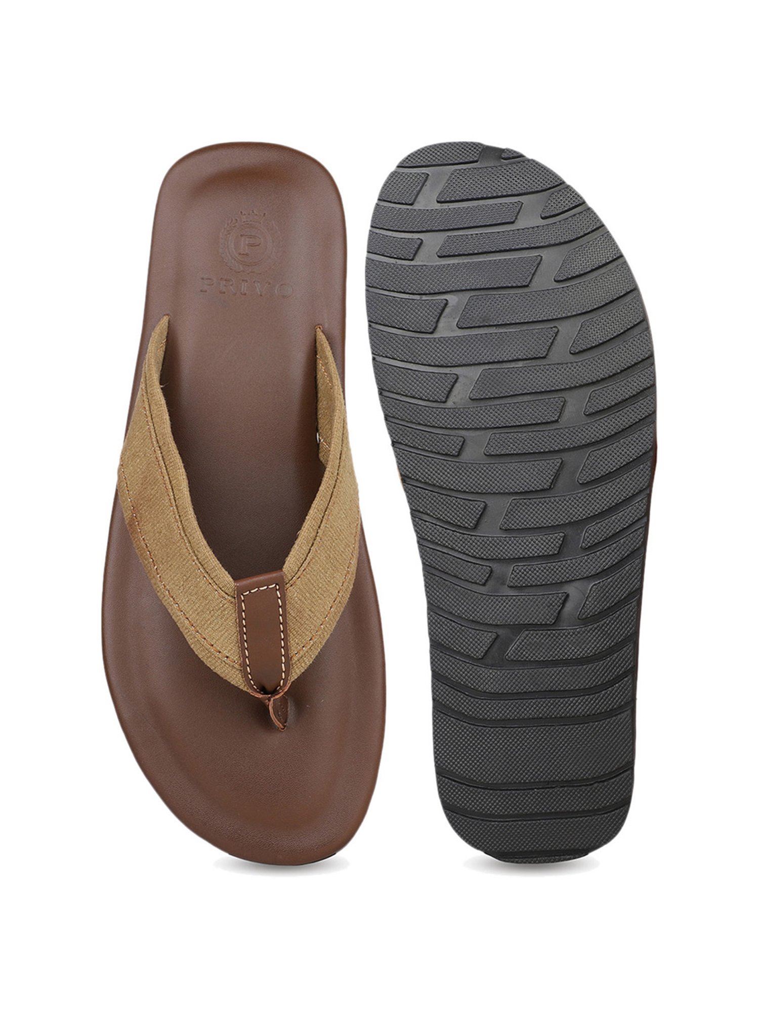 Privo by Inc.5 Men's Tan Thong Sandals