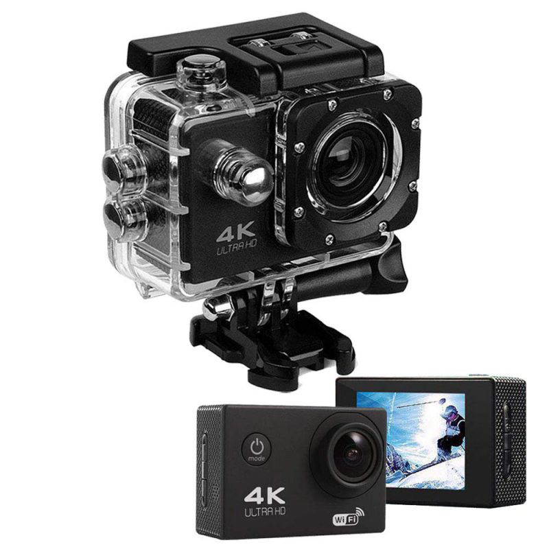 Bobora 4K WiFi Action Camera 30M Waterproof Underwater Sports Camera Video Record Camcorder Cycling Camera