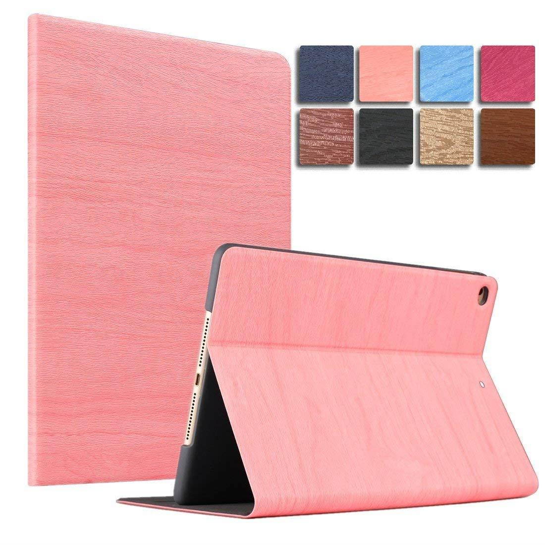 iPad Pro 10.5 Case Premium Shock Proof Ultra Slim Fit Smart Folio Protective DuraSafe Cover Auto Sleep/Wake, Multi-Angle Stand, Lightweight for Apple iPad Pro 10.5 Inch 2017 (A1701, A1709)- Light Pink